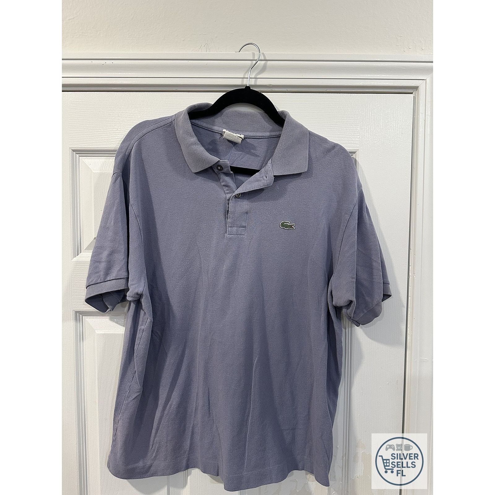 Lacoste Lacoste Women’s Polo Shirt – Lavender Size 6 (Fits Like M) Size M / US 6-8 / IT 42-44 - 1 Thumbnail