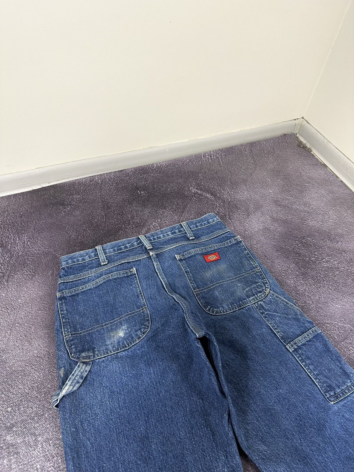 Dickies Vintage Dickies Baggy Denim Carpenter Hype Work Jeans Pants Size US 34 / EU 50 - 6 Thumbnail