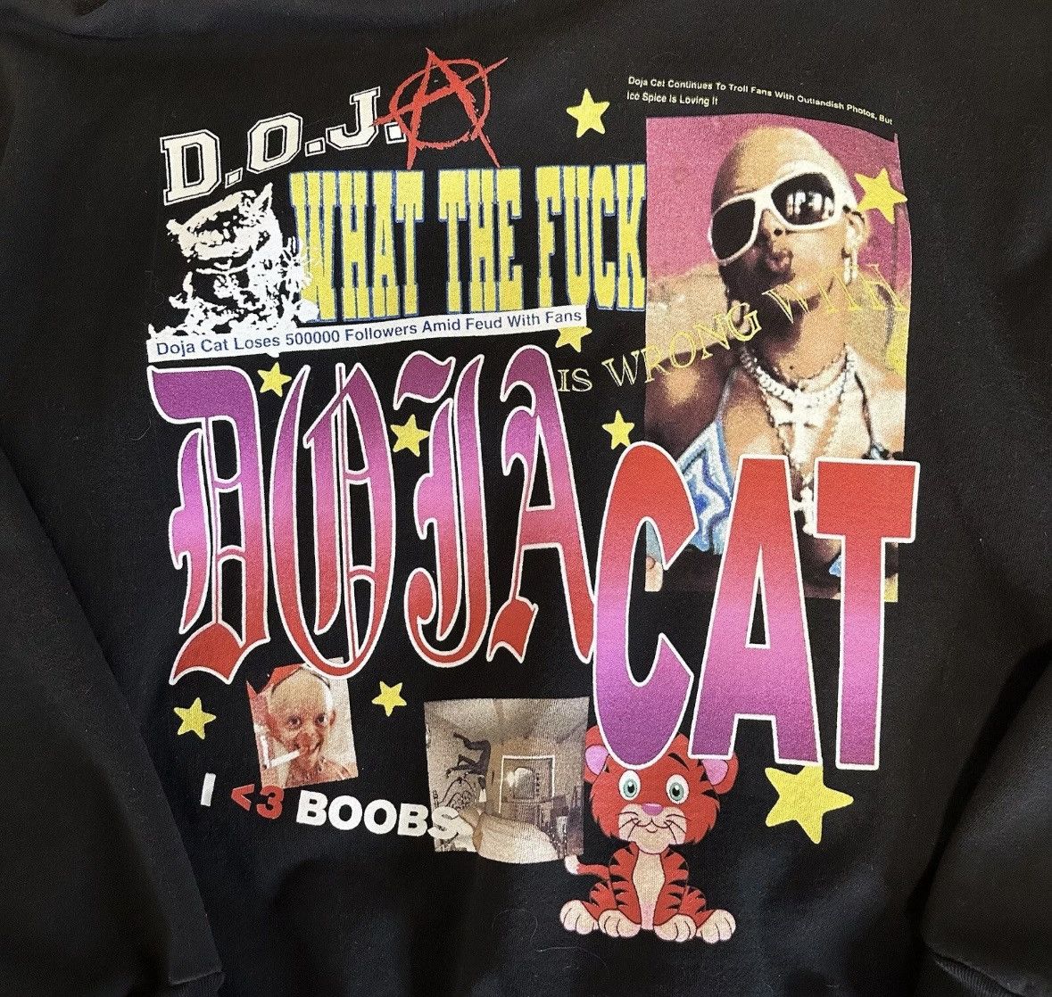 Doja Cat The Scarlet Tour Merch Hoodie size XXL