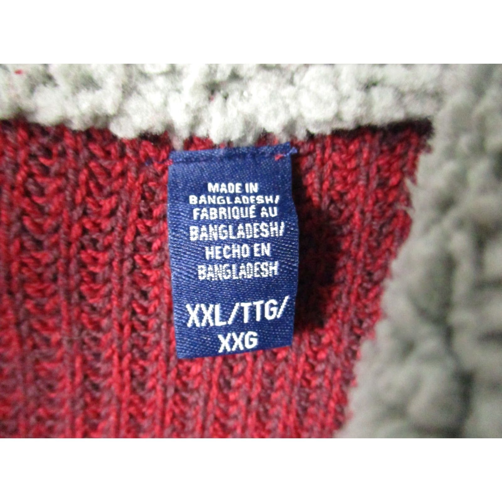 Izod IZOD 1/4 Zip Pullover Sweater XXL Men's Heathered Red Tight Knit NWT Size US XXL / EU 58 / 5 - 4 Thumbnail
