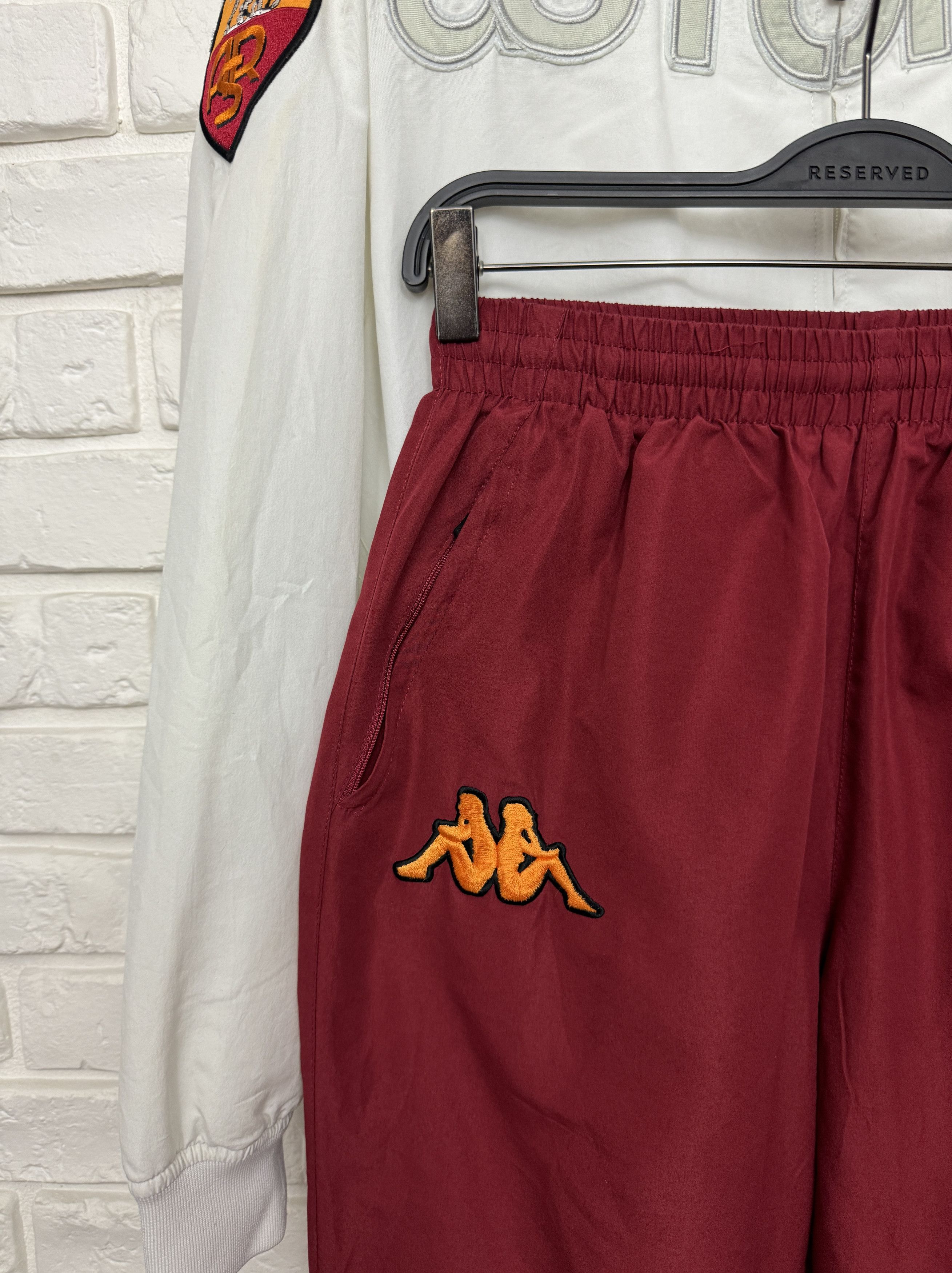 Kappa AS Roma 2010 2011 Tracksuit Suit Football Jacket Pants M Size US M / EU 48-50 / 2 - 2 Thumbnail