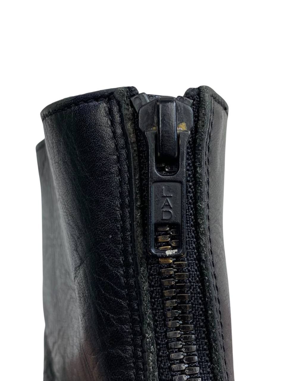 Lad Musician Lad Musician Back Zipper Leather Ankle Boots Size US 11.5 / EU 44-45 - 2 Thumbnail