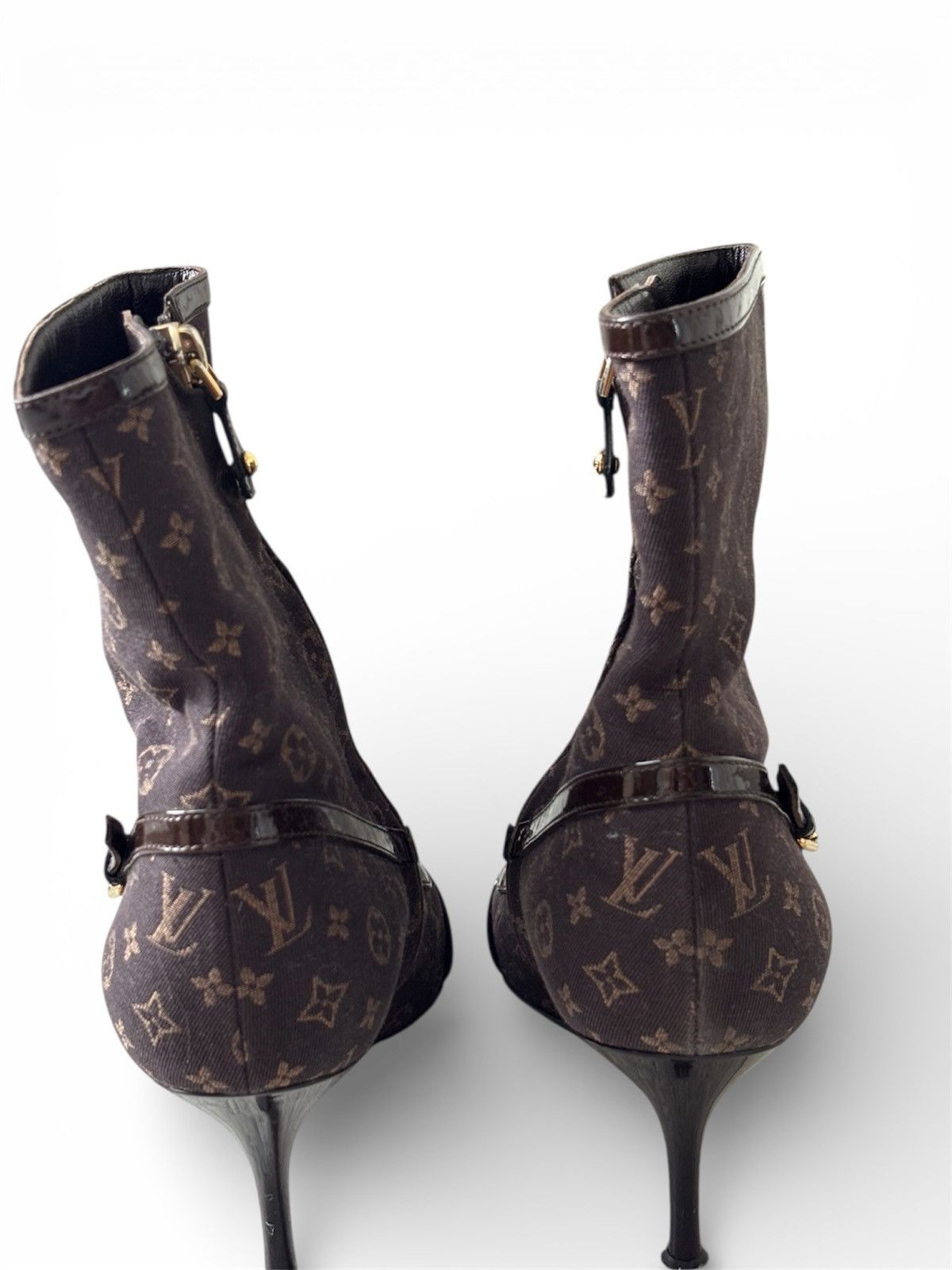 Louis Vuitton Louis Vuitton Monogram Heels Boots Size US 7 / IT 37 - 5 Thumbnail
