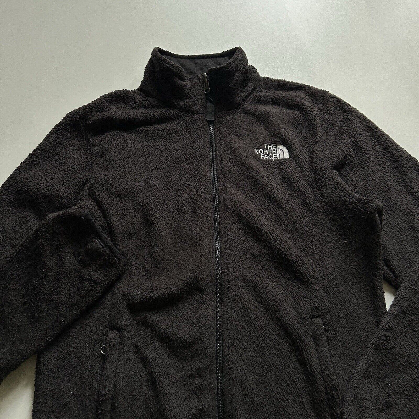 The North Face × Vintage Vintage The North Face Black Fleece Zip Up Jacket Small Rare Size S / US 4 / IT 40 - 2 Thumbnail