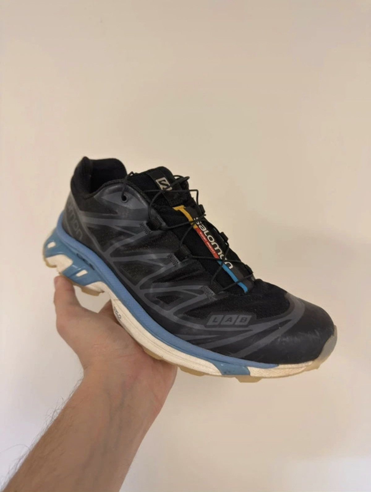 Salomon Salomon XT-6 Clear Black Riviera Nimbus Cloud Size US 8.5 / EU 41-42 - 1 Thumbnail