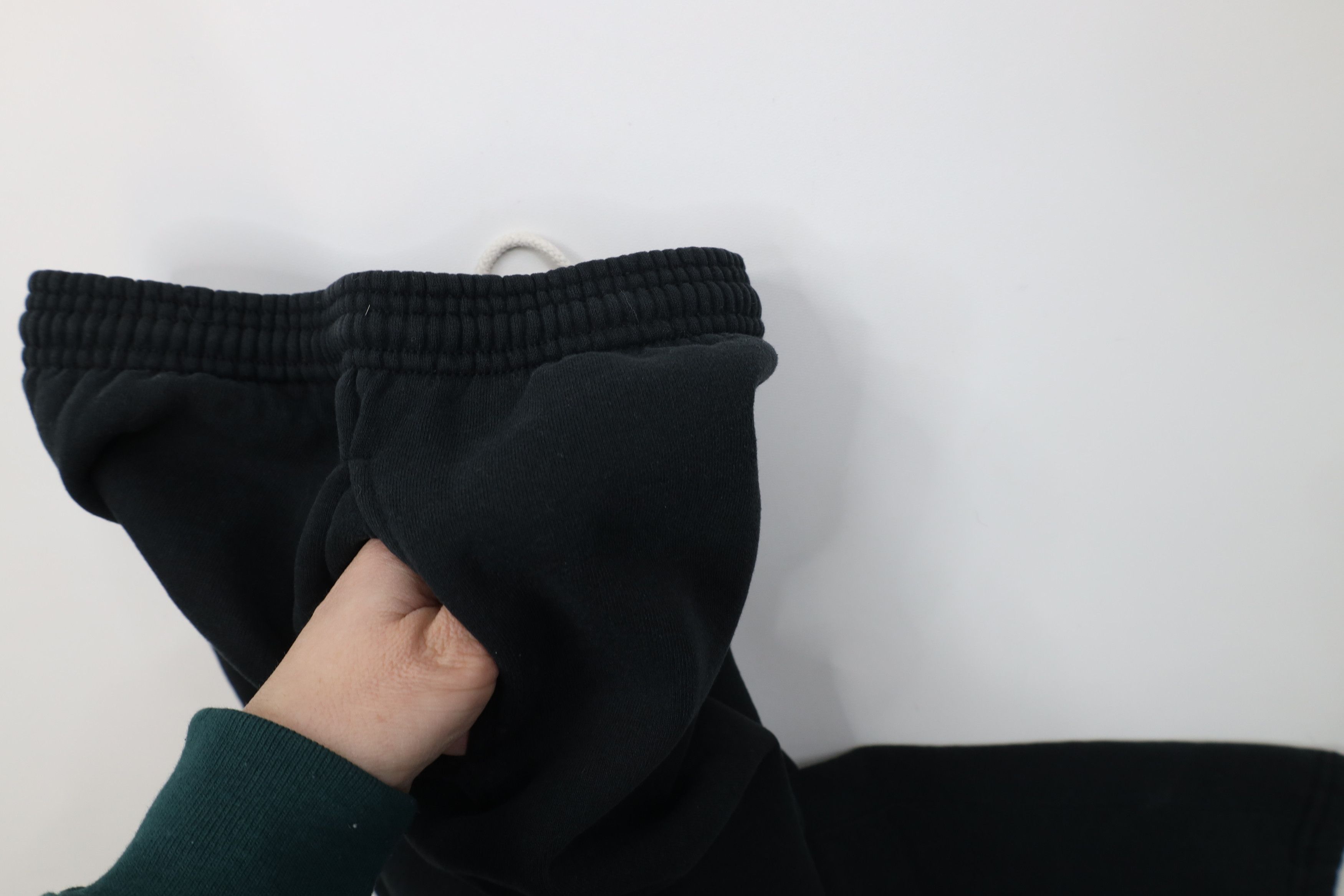 Vintage Vintage 90s Streetwear Blank Sweatpants Joggers Black USA Size US 36 / EU 52 - 10 Thumbnail