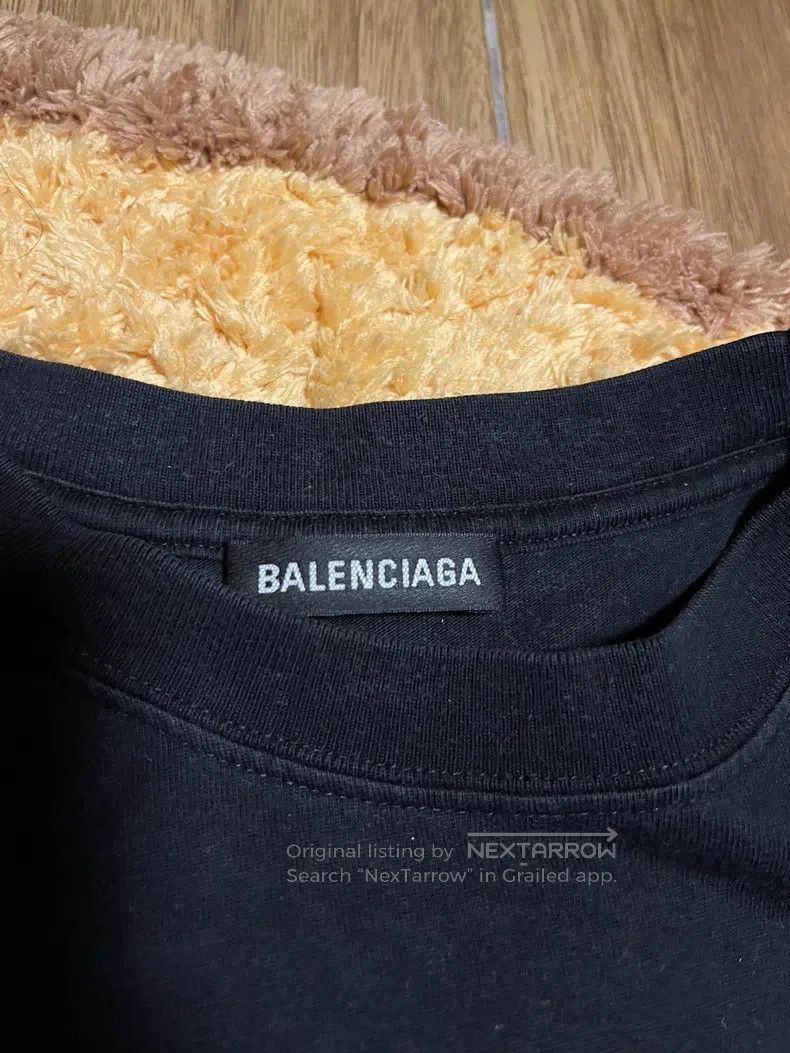 Balenciaga Balenciaga Logo Printed Retro Raglan Short Sleeve T-shirt Size US XS / EU 42 / 0 - 3 Thumbnail