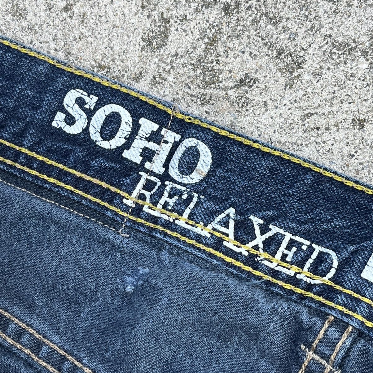 DKNY × JNCO × Vintage Vintage Y2K DKNY Soho Relaxed Baggy Jeans Size US 34 / EU 50 - 6 Thumbnail