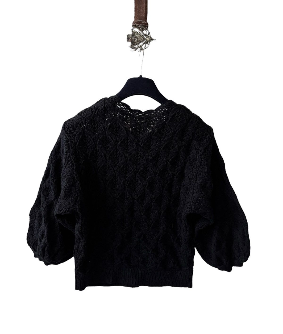 Sezane Sezane Chunky Knit alpaca cardigan Size S / US 4 / IT 40 - 2 Thumbnail