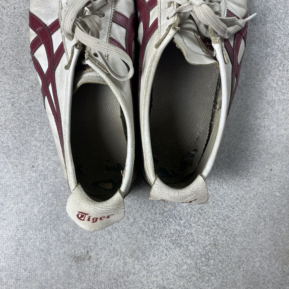 Asics Vintage Asics Tiger Onitsuka Leather Sneakers Size US 8.5 / EU 41-42 - 10 Thumbnail