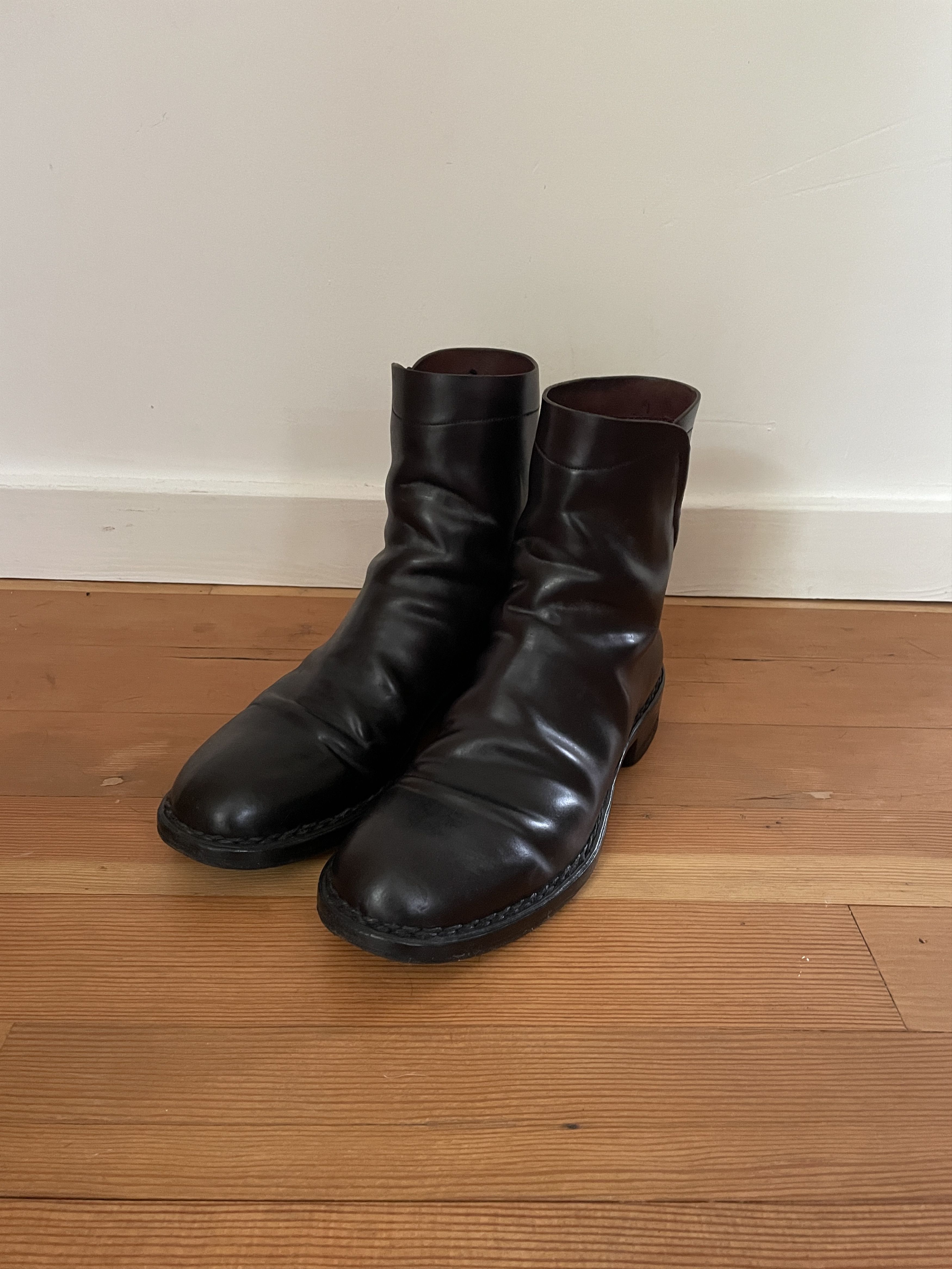 image of Carpe Diem M Moria Moriabc x M Moria B_Sei - Horween Cordovan Shoes in Black, Men's (Size 9)