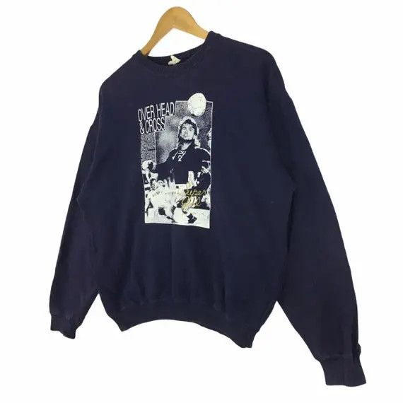 Vintage Vtg KALOF Football Soccer Legend Sweatshirt Champion League Size US M / EU 48-50 / 2 - 6 Thumbnail