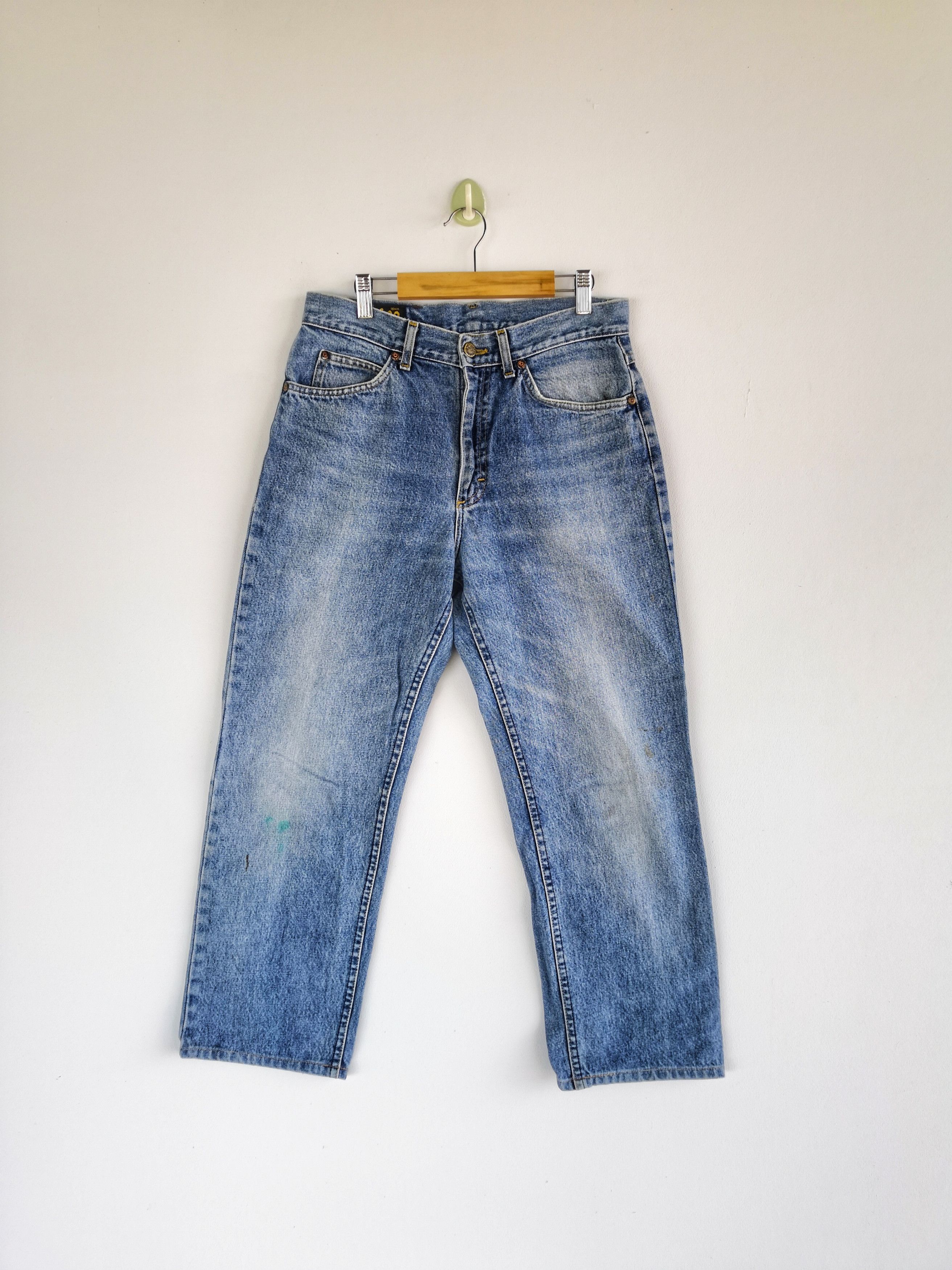 Lee Vintage Lee Rider Denim Rusty Lee Sun Faded Jeans Size 28" / US 6 / IT 42 - 1 Thumbnail