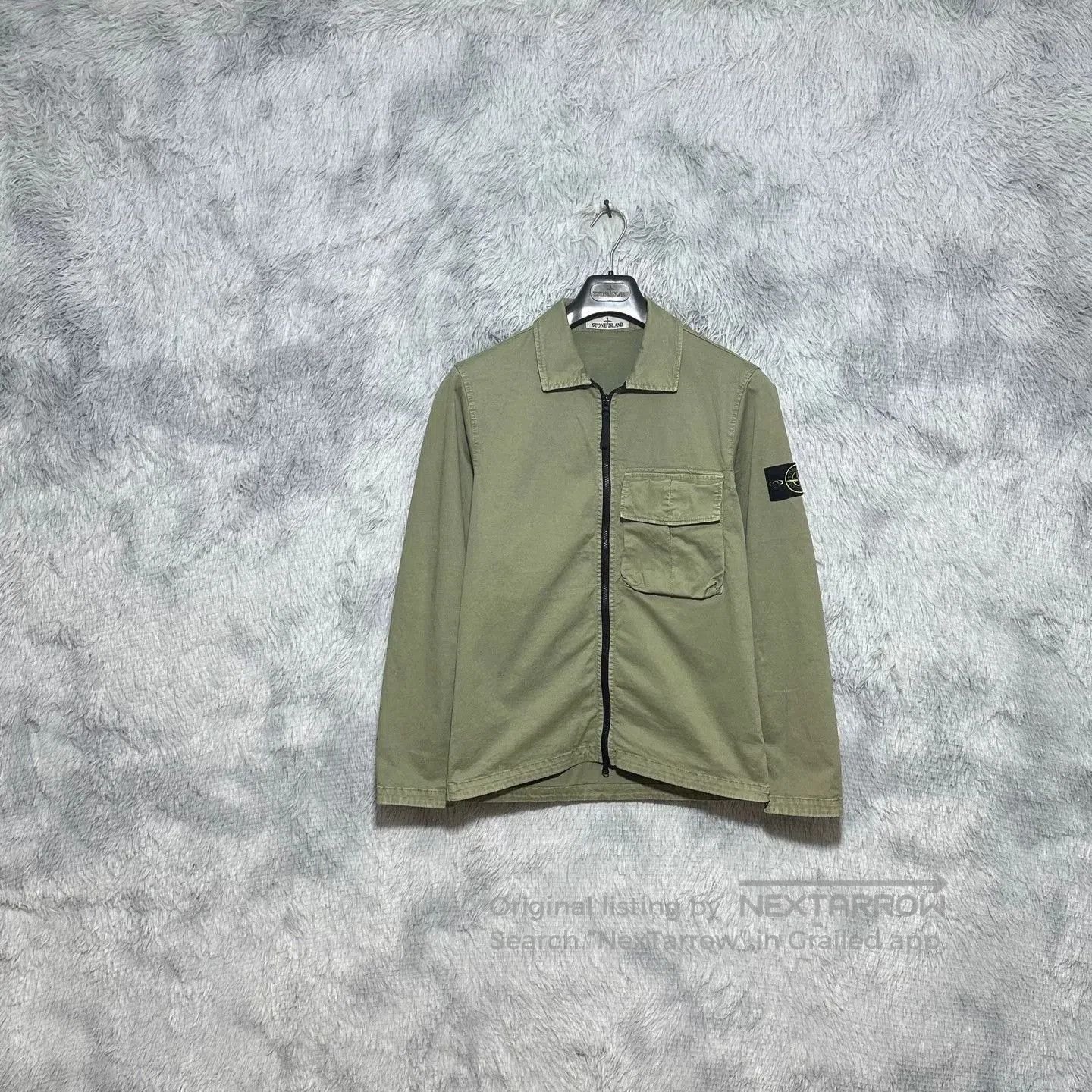 Stone Island Stone Island 23SS Washed Cargo Jacket. Size US M / EU 48-50 / 2 - 1 Thumbnail