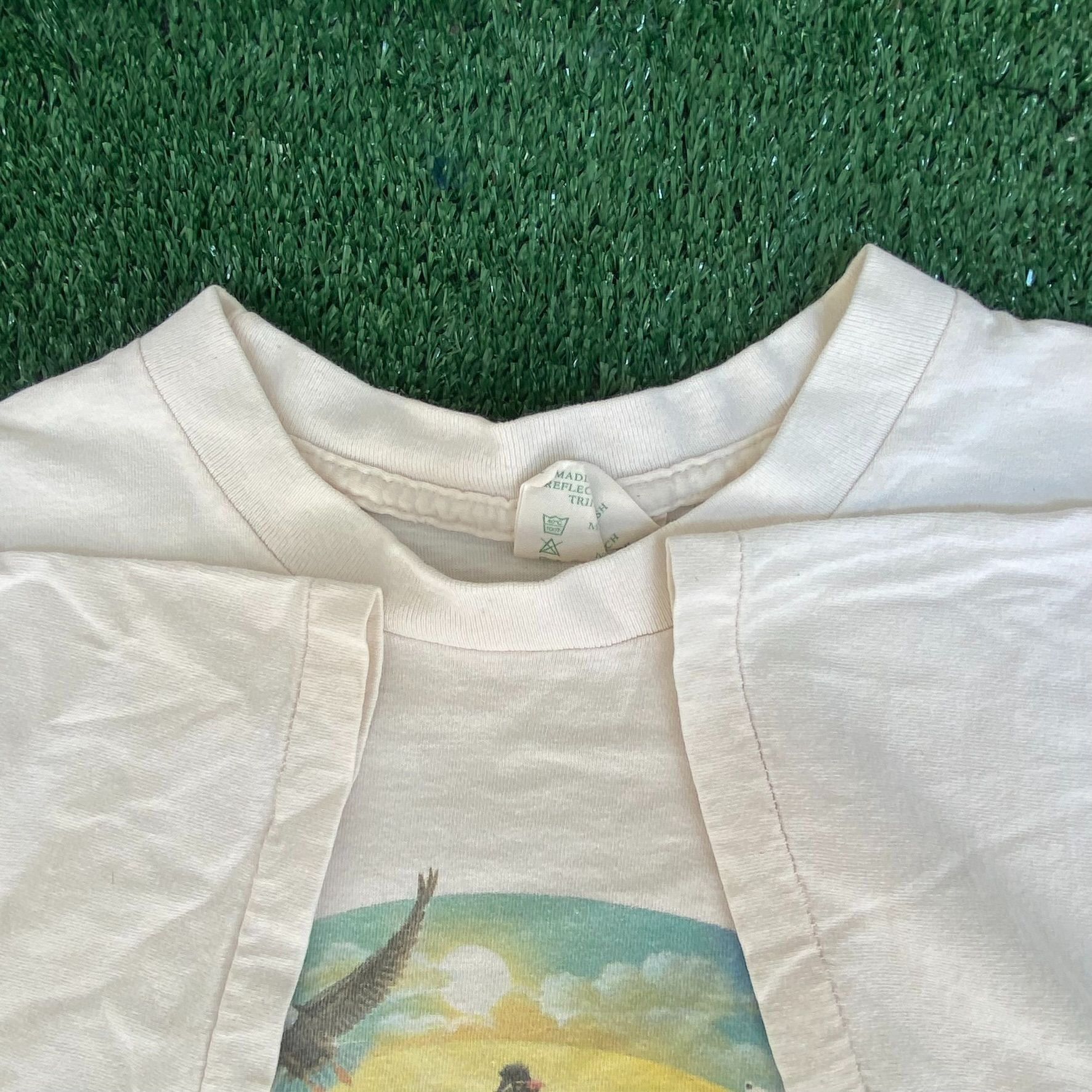 Vintage Vintage 90s Nature Animals Shirt Earth Circle of Life Tee Size US XL / EU 56 / 4 - 5 Thumbnail