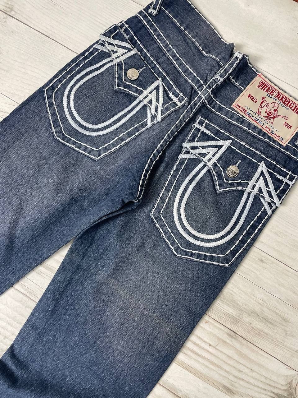 Vintage True Religion Billy Super T Denim Jeans Baggy Y2K
