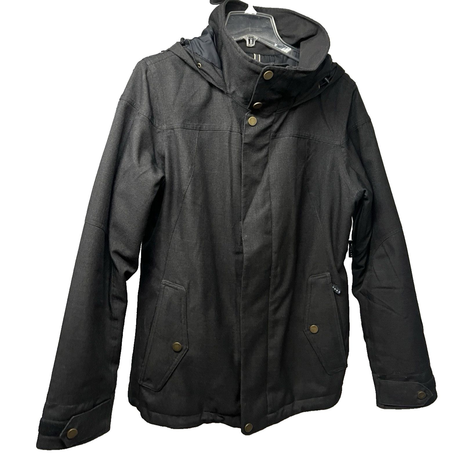 Burton Burton DryRide Black Zip Up Snowboard Ski Hooded Jacket L Size US L / EU 52-54 / 3 - 2 Thumbnail