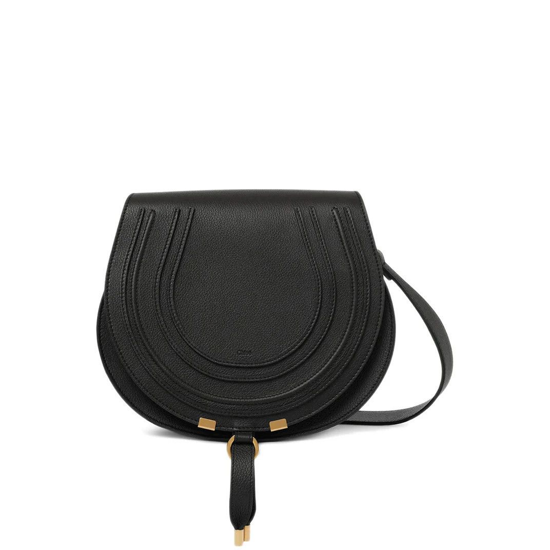 Chloe Medium Black Leather Shoulder Bag New & Authentic