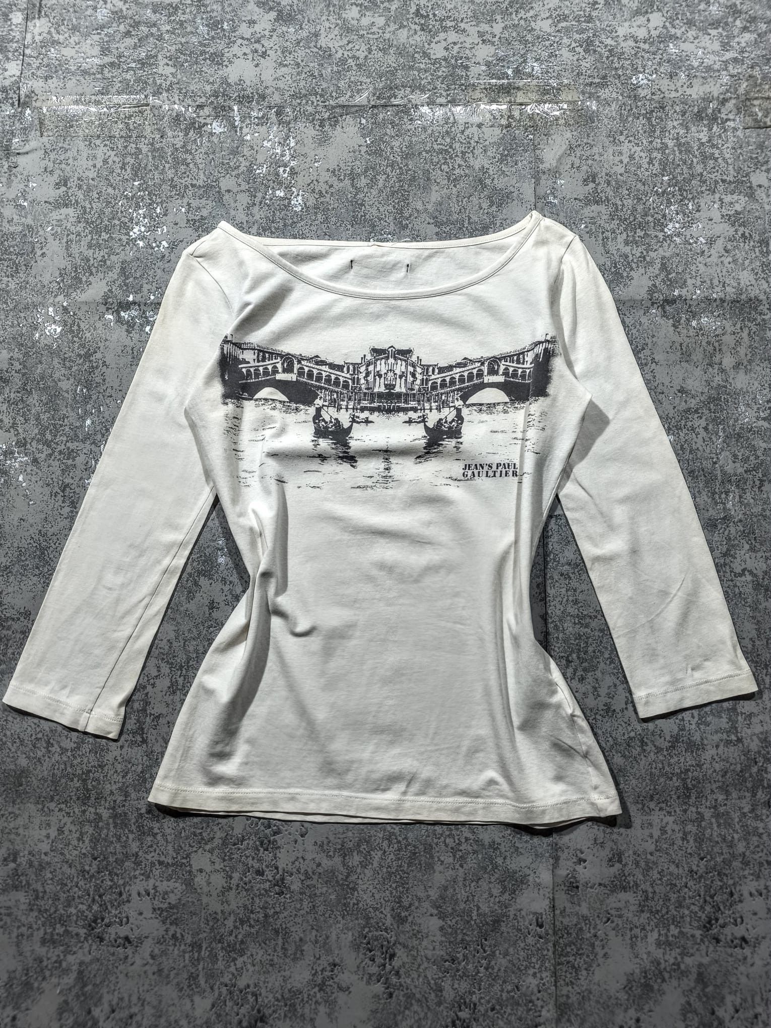 Jean Paul Gaultier Jean Paul Gaultier Rialto Bridge Venice Painting Top Size L / US 10 / IT 46 - 8 Thumbnail