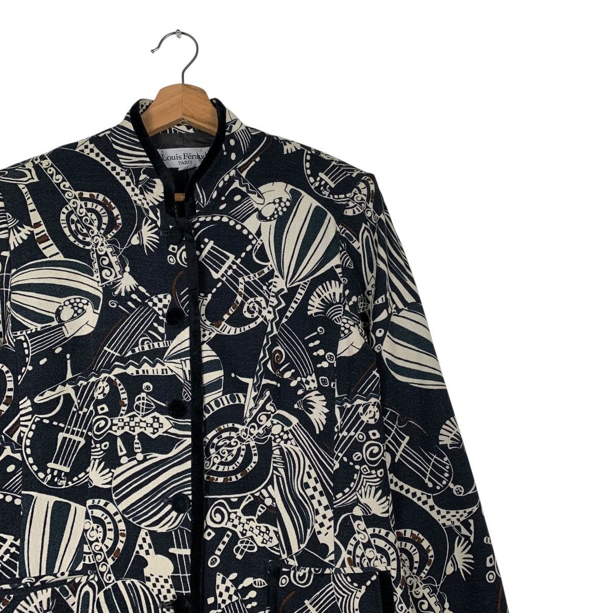 Louis Feraud Louis Feraud Abstract Design Jacket Size M / US 6-8 / IT 42-44 - 5 Thumbnail