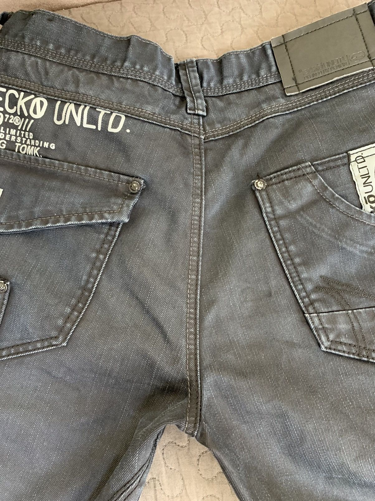 Ecko Unltd. Ecko Unltd. Big Logo Denim Jeans Size US 34 / EU 50 - 18 Thumbnail