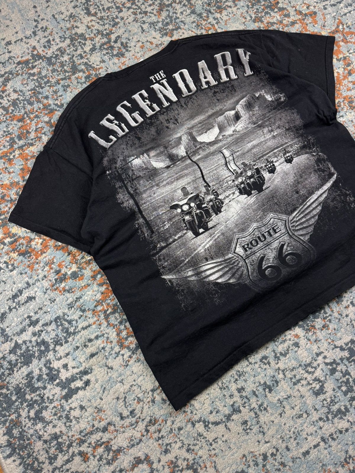 Vintage × West Coast Choppers Vintage Y2K Freedom riders Route 66 all over print tee Size US XXL / EU 58 / 5 - 4 Thumbnail