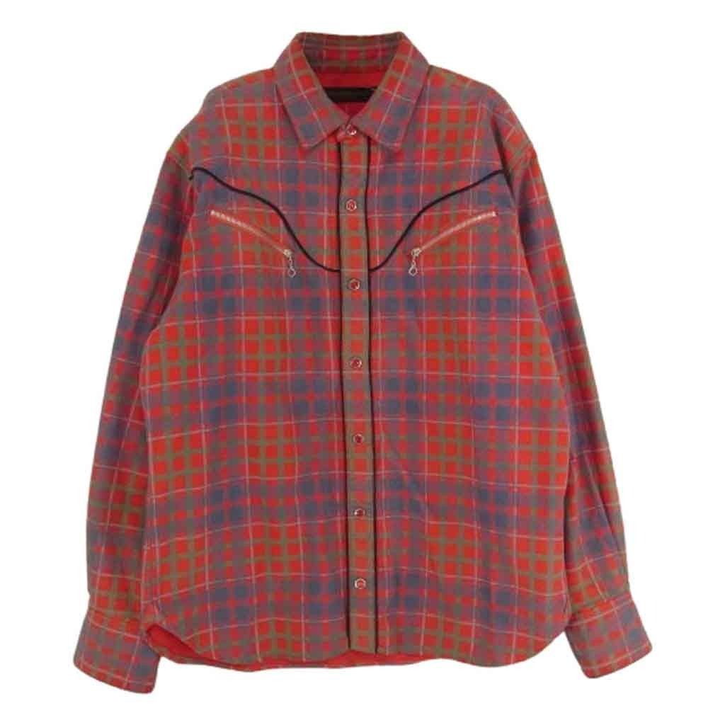 Undercover UNDERCOVER ISM DAVF era Western check long-sleeved shirt Size US M / EU 48-50 / 2 - 1 Thumbnail