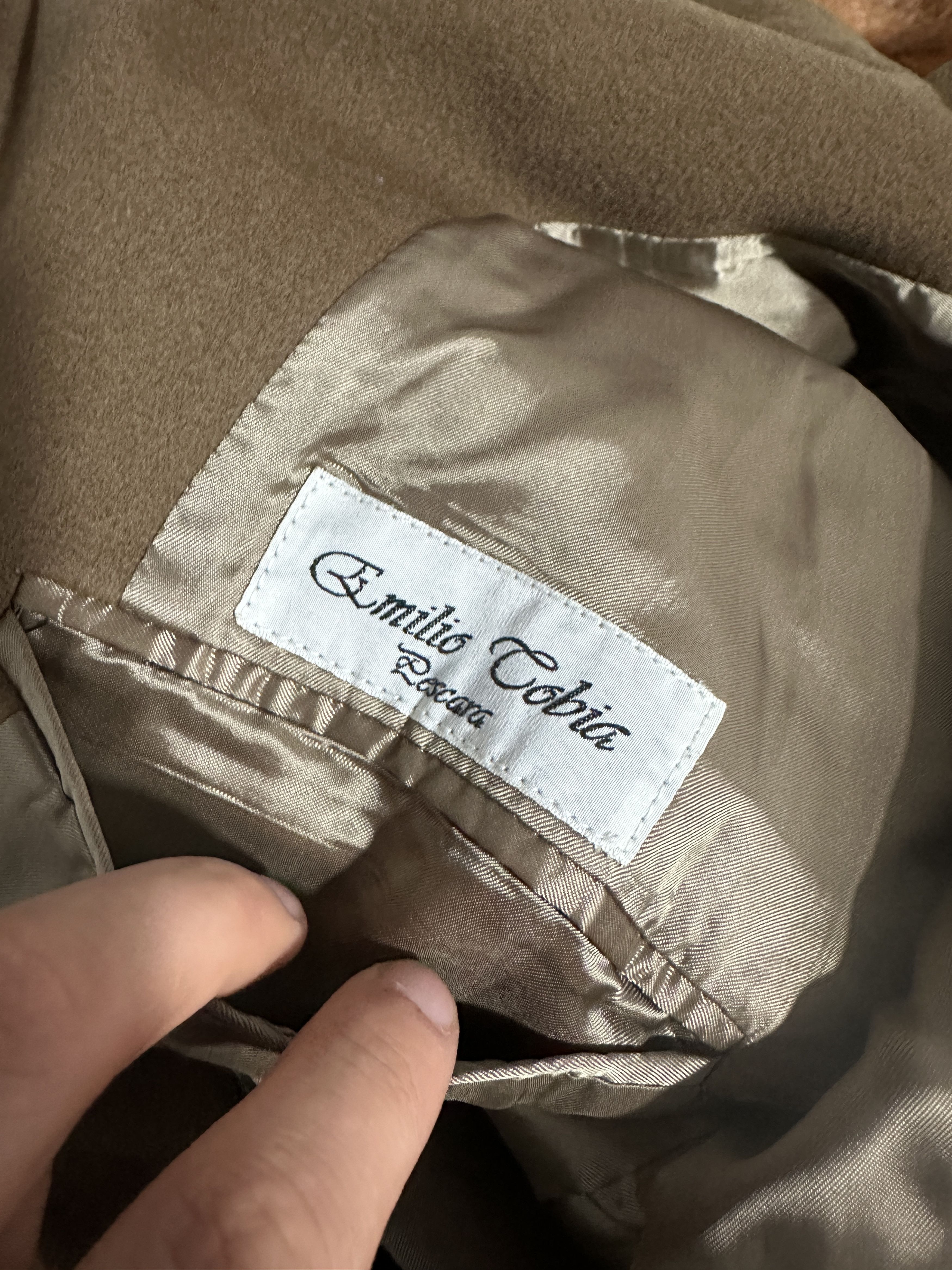 Loro Piana Emilio Corizza Loro Piana Cashmere Blend Coat Size 56 6 R Size US XL / EU 56 / 4 - 8 Thumbnail