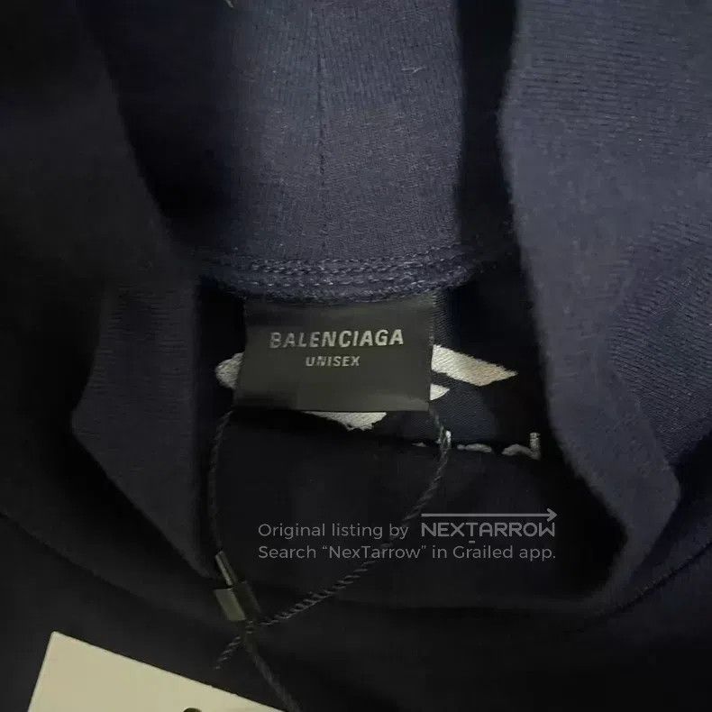 Balenciaga Balenciaga High Neck Slim Fit Long Sleeve T-Shirt Size US M / EU 48-50 / 2 - 4 Thumbnail