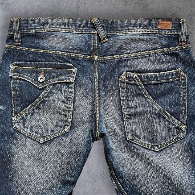 Nicole Club NICOLE CLUB FOR MEN SUPER RARE dark blue bootcut denim Size US 33 - 4 Thumbnail