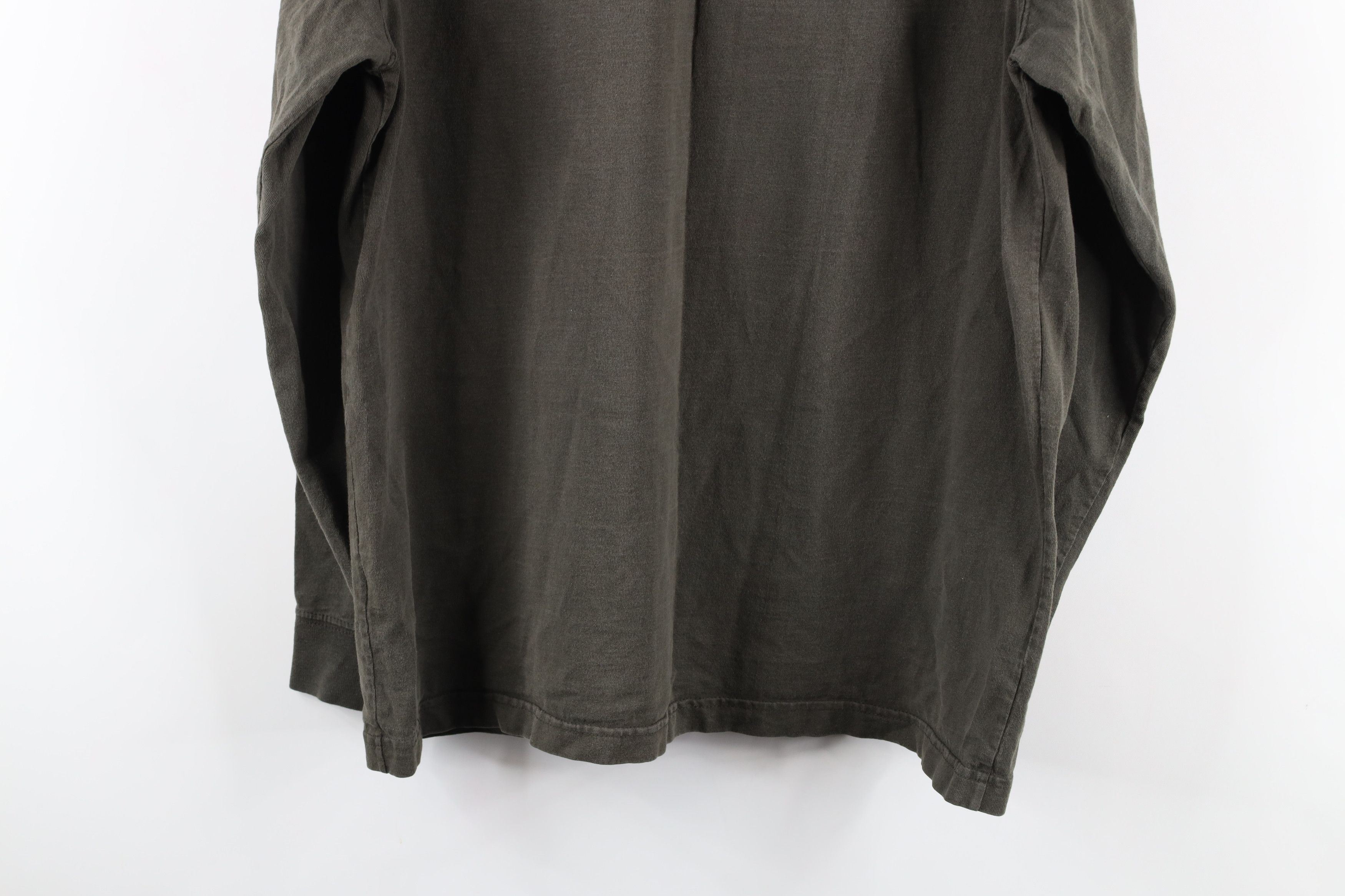 Carhartt Vintage Carhartt Spell Out Long Sleeve Pocket T-Shirt Green Size US M / EU 48-50 / 2 - 13 Thumbnail