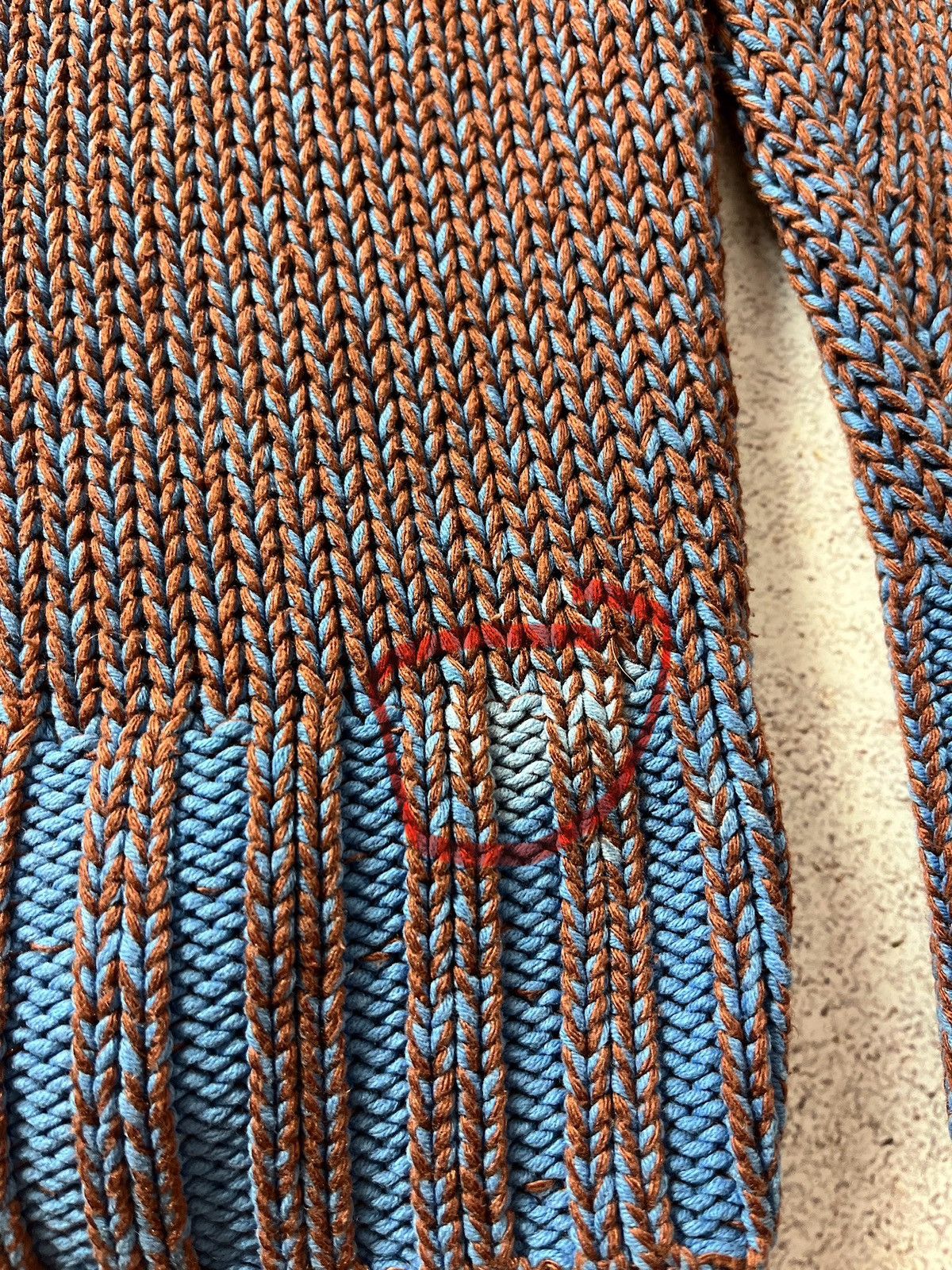 Diesel Vintage Diesel cable knit heavyweight sweater high neck Size US M / EU 48-50 / 2 - 11 Thumbnail