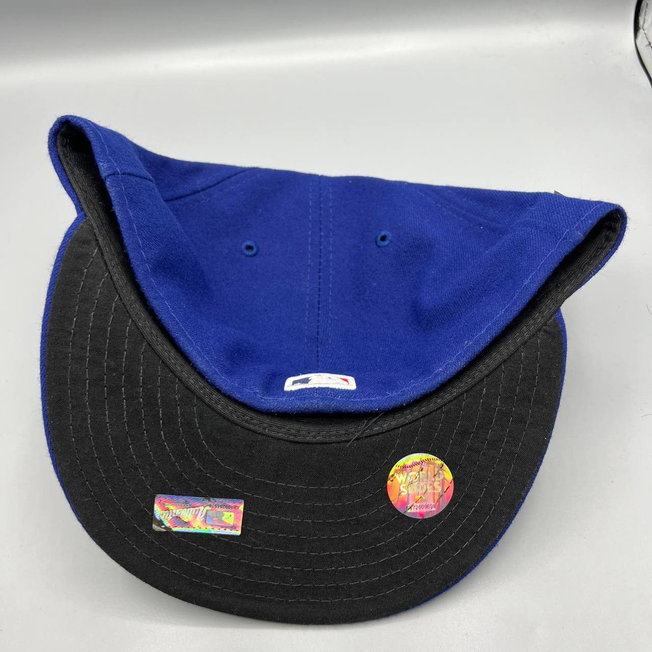 New Era Los Angeles LA Dodgers 7 3/4 World Series MLB Fitted Cap Size ONE SIZE - 6 Thumbnail