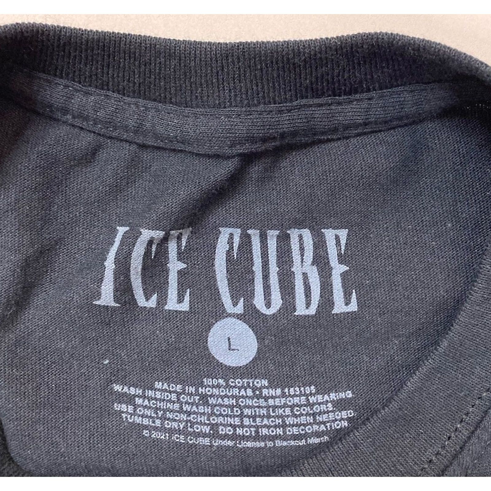Vintage VINTAGE Ice Cube It Was A Good Day Graphic T-shirt Men Large Black Short Sleeve Music Size US L / EU 52-54 / 3 - 4 Thumbnail