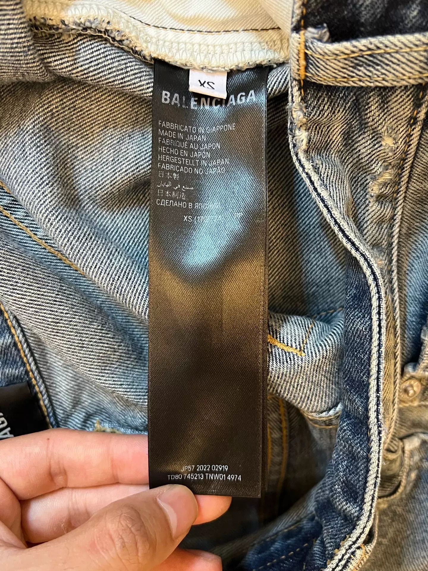 Balenciaga Balenciaga 23SS Distressed Baggy Jeans Size US 26 / EU 42 - 5 Thumbnail