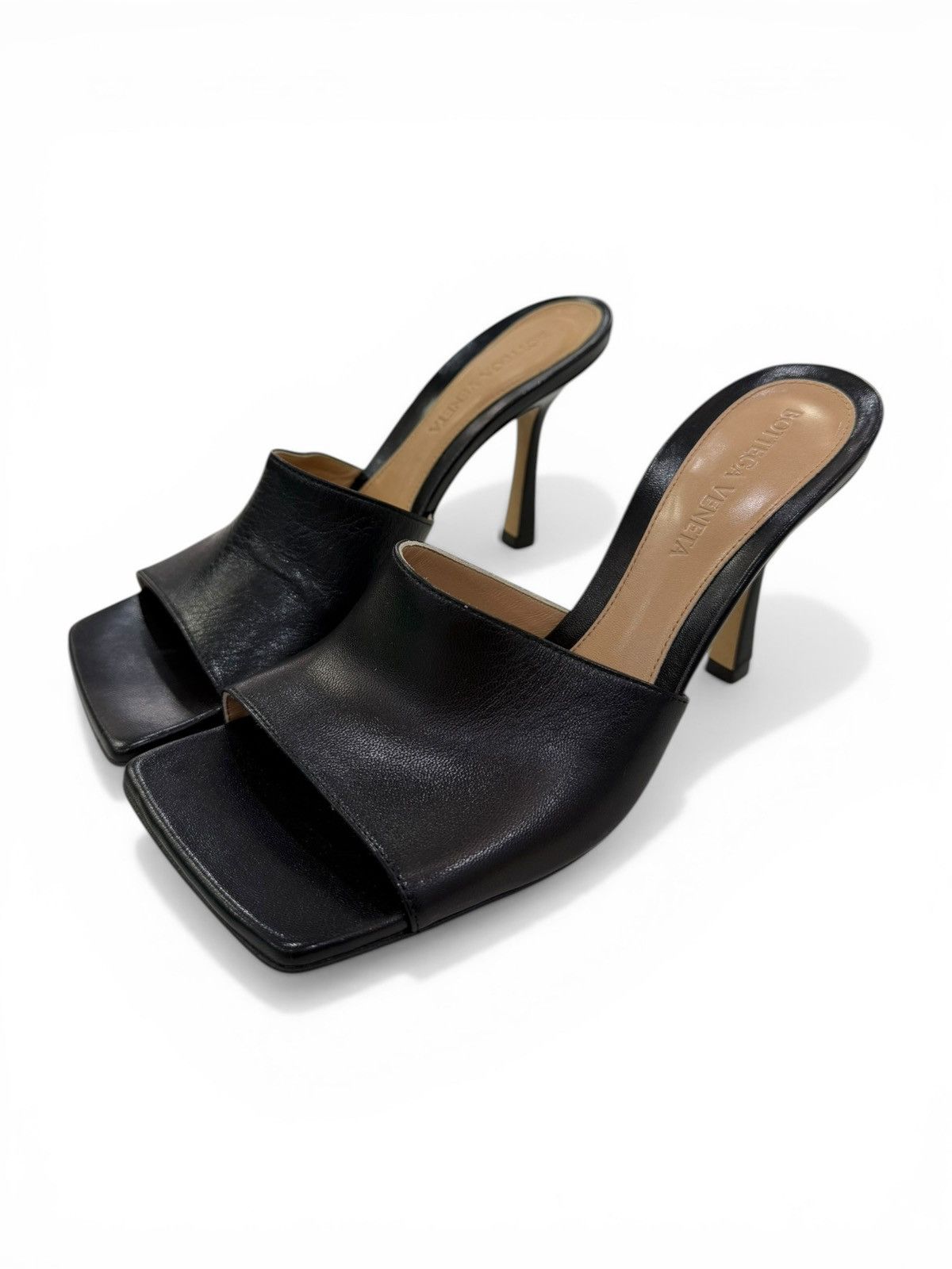 Bottega Veneta Bottega Veneta Stretch Mule In Black Size US 5.5 / IT 35.5 - 2 Thumbnail