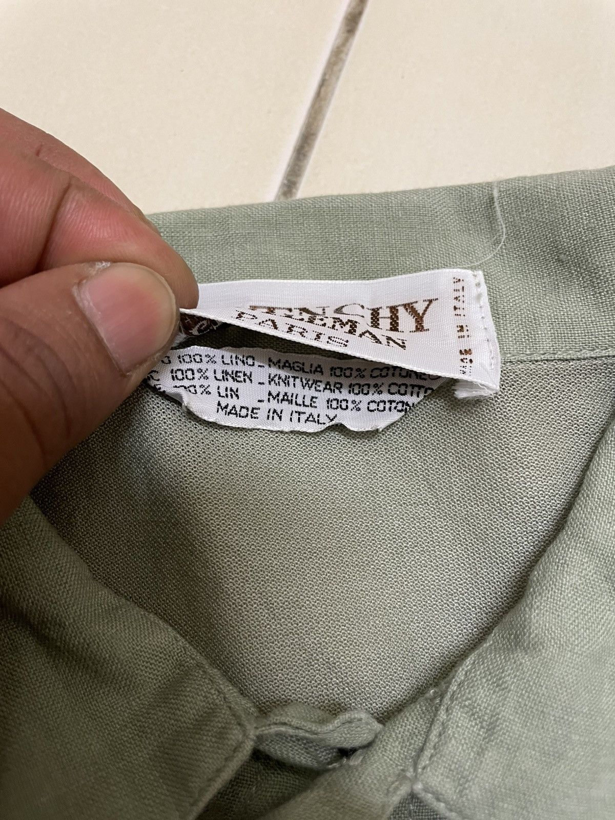 Givenchy Vtg 80s Givenchy Gentlemen Paris Promo Polo Shirt Size US M / EU 48-50 / 2 - 7 Thumbnail