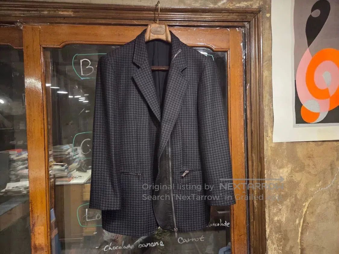 Armani Armani Vintage Houndstooth Coat. Size US M / EU 48-50 / 2 - 1 Thumbnail