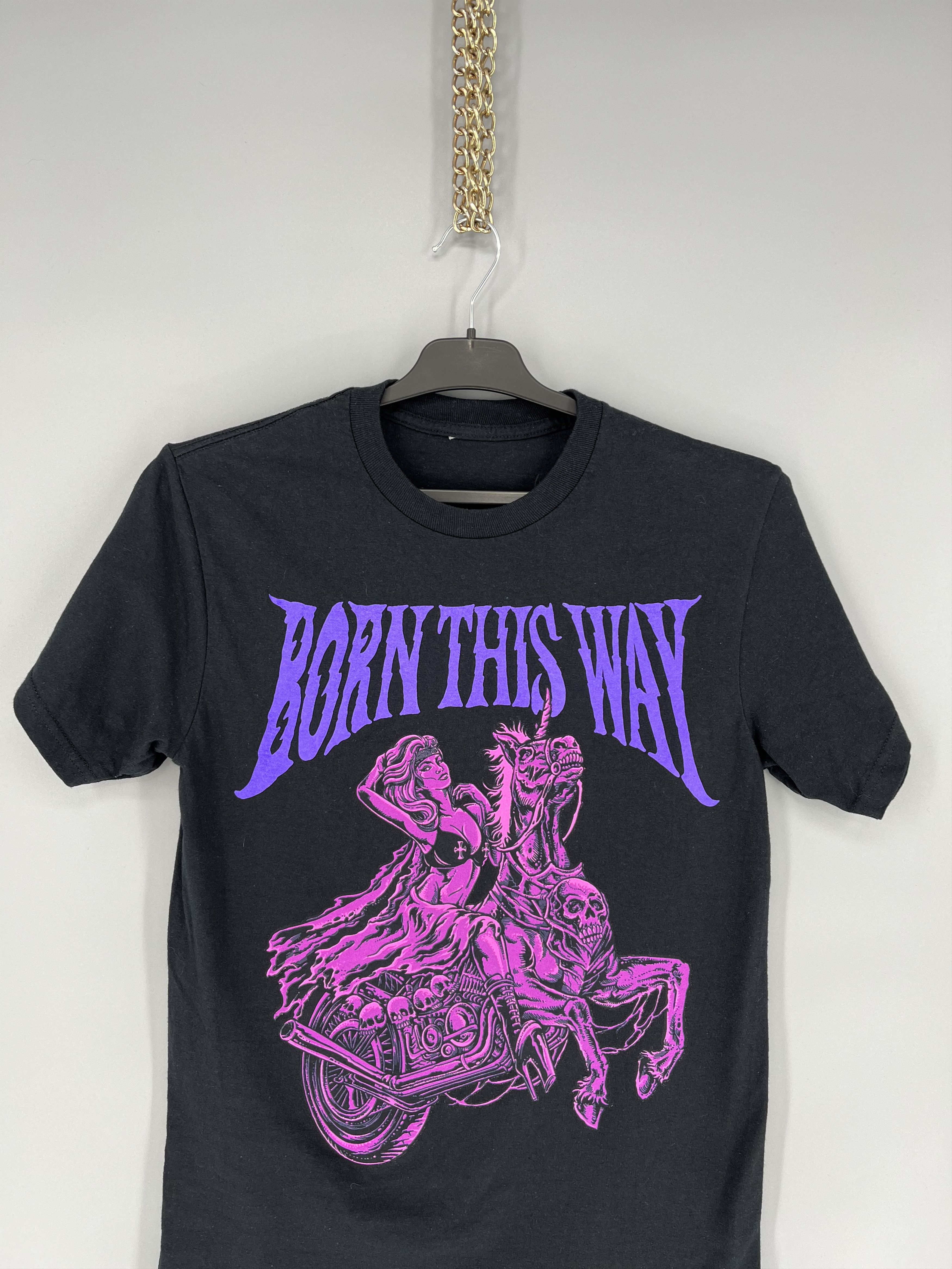 Band Tees Vintage Lady Gaga Born This Way Graphic Tee Size US M / EU 48-50 / 2 - 6 Thumbnail