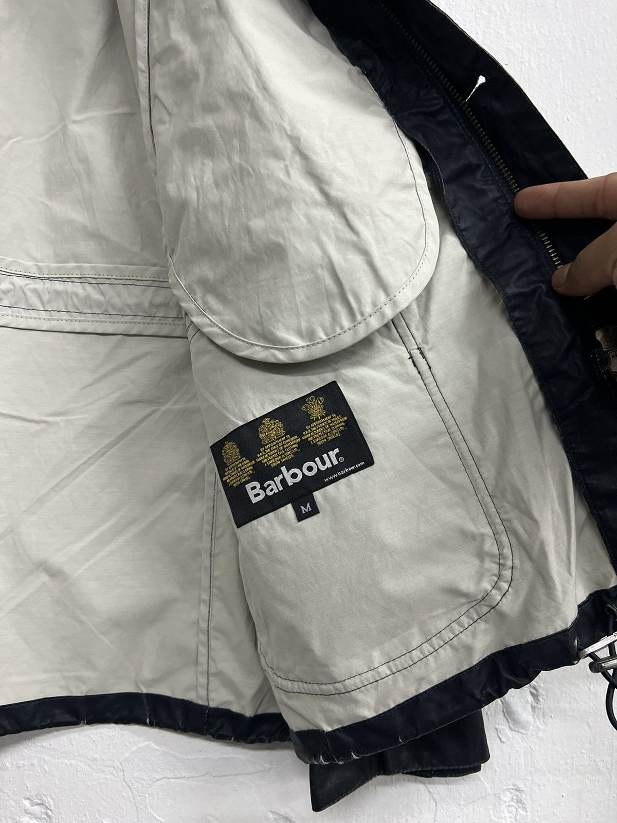 Barbour × Vintage Barbour Carbon Durham Kagoule Jacket Mens Size US M / EU 48-50 / 2 - 19 Thumbnail