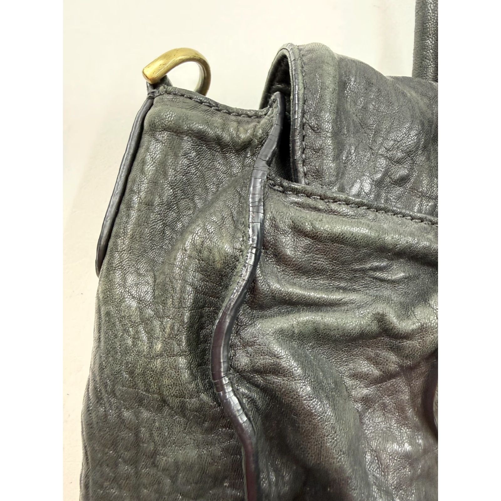 Cole Haan Cole Haan Satchel Bag Womens Medium Black Leather Top Handle Red Lining Purse Size M / US 6-8 / IT 42-44 - 6 Thumbnail