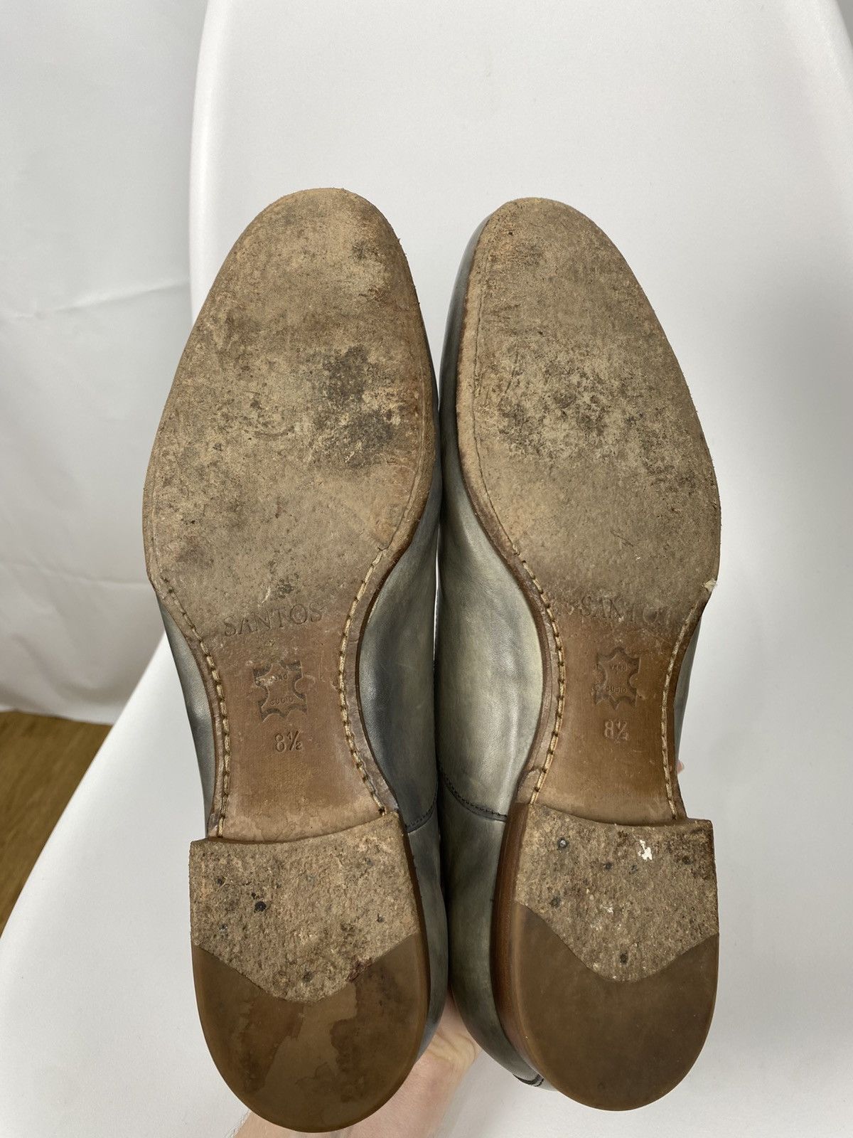 Carlos Santos Carlos Santos Genuine Leather Oxford Shoes size EU8.5 US9.5 Size US 9.5 / EU 42-43 - 7 Thumbnail