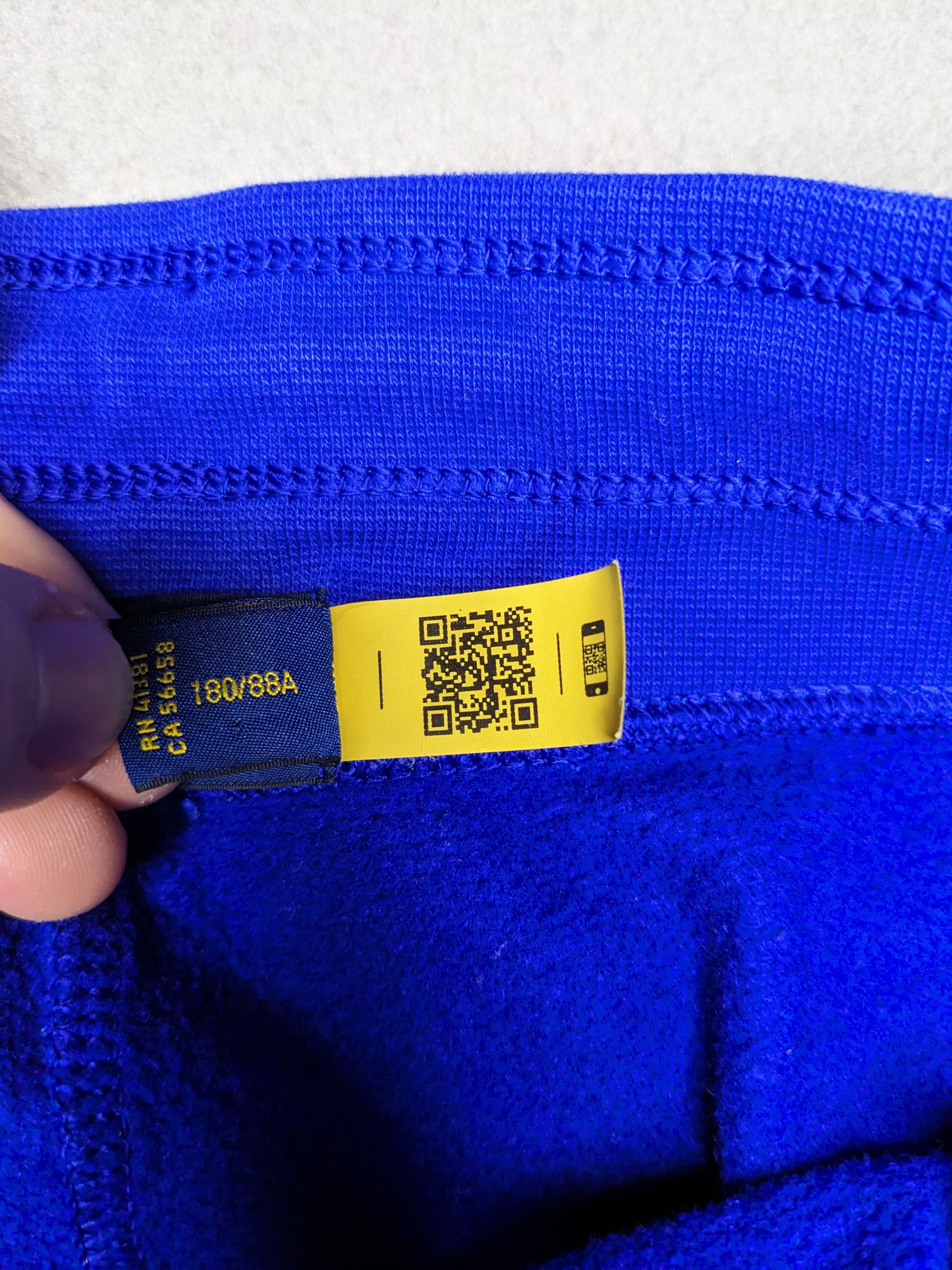 Polo Ralph Lauren Polo Ralph Lauren Script Jogger Sweatpants Mens Blue Red Size US 32 / EU 48 - 10 Thumbnail