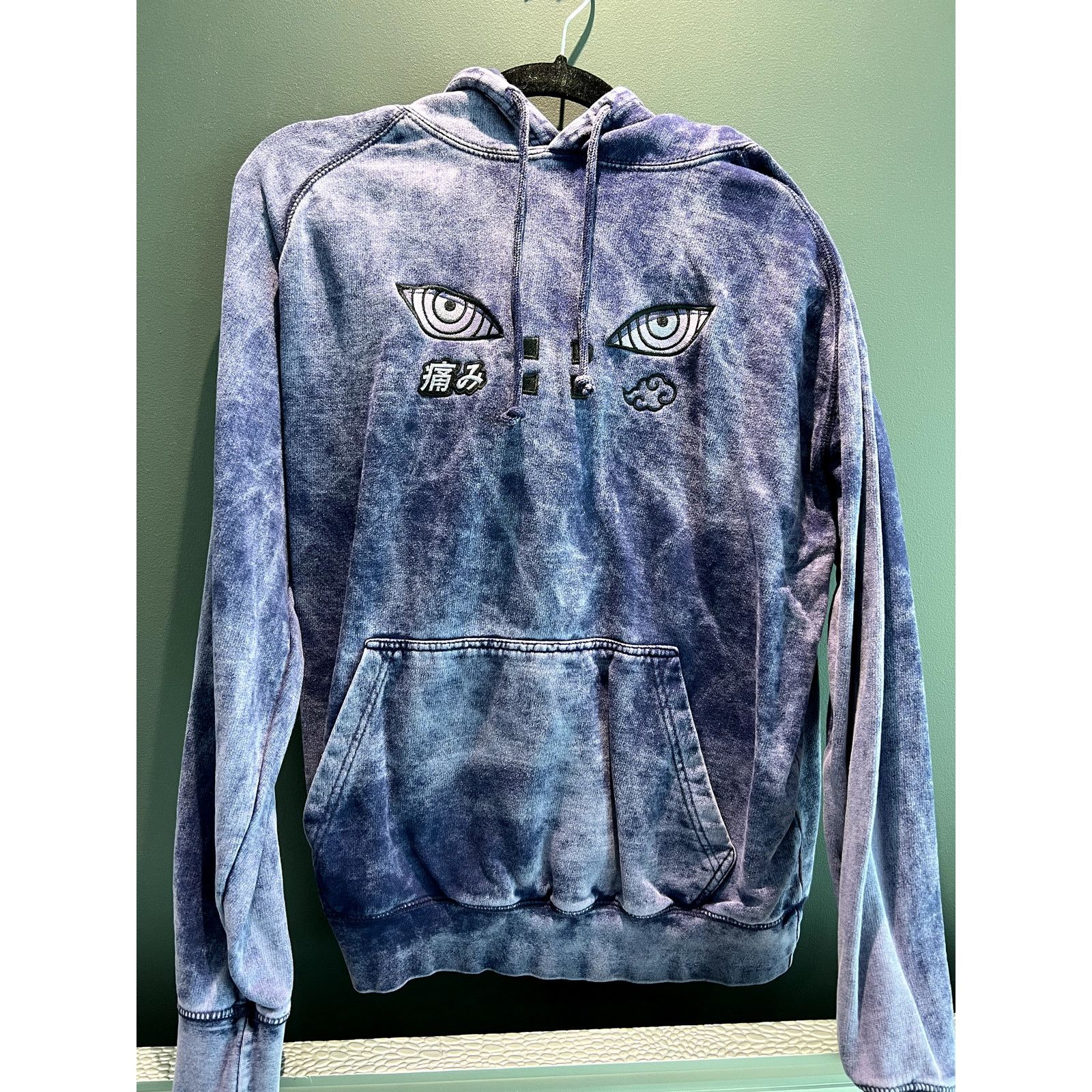 Other Purple Acid Wash "Rinnegan" Eyes Hoodie Size US L / EU 52-54 / 3 - 1 Thumbnail