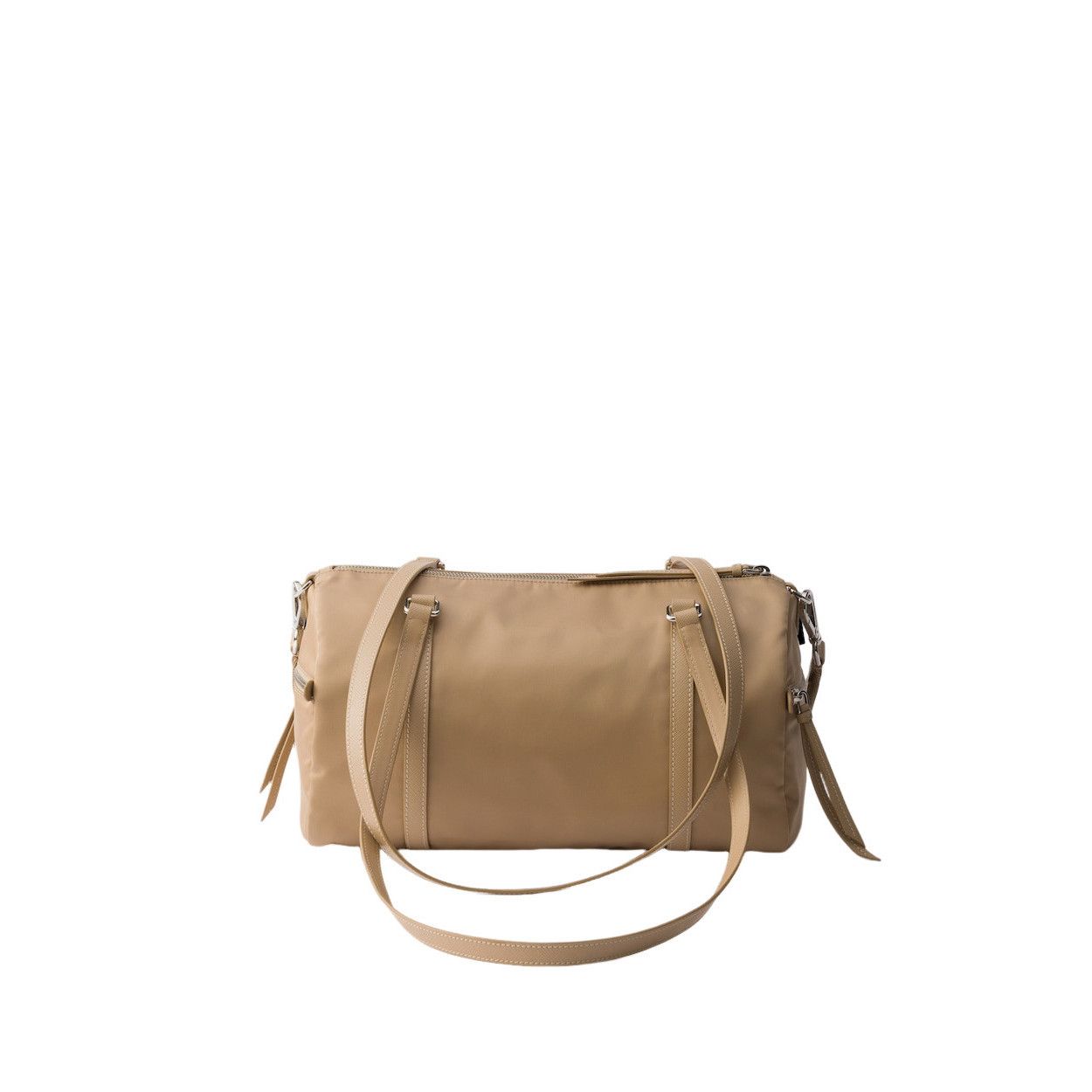 Prada PRADA $2500 Camel Large Re-Nylon and Saffiano leather duffel Size ONE SIZE - 3 Thumbnail