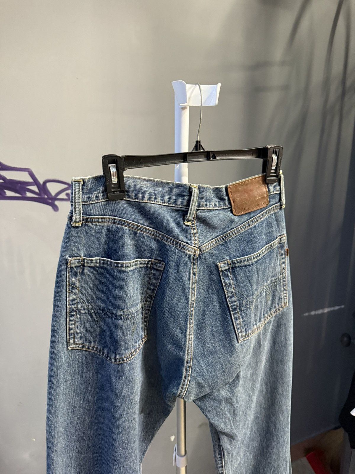 Other 90’s EDWIN JAPANESE BRAND RARE POCKET LOGO RETRO DENIM Size US 32 / EU 48 - 4 Thumbnail