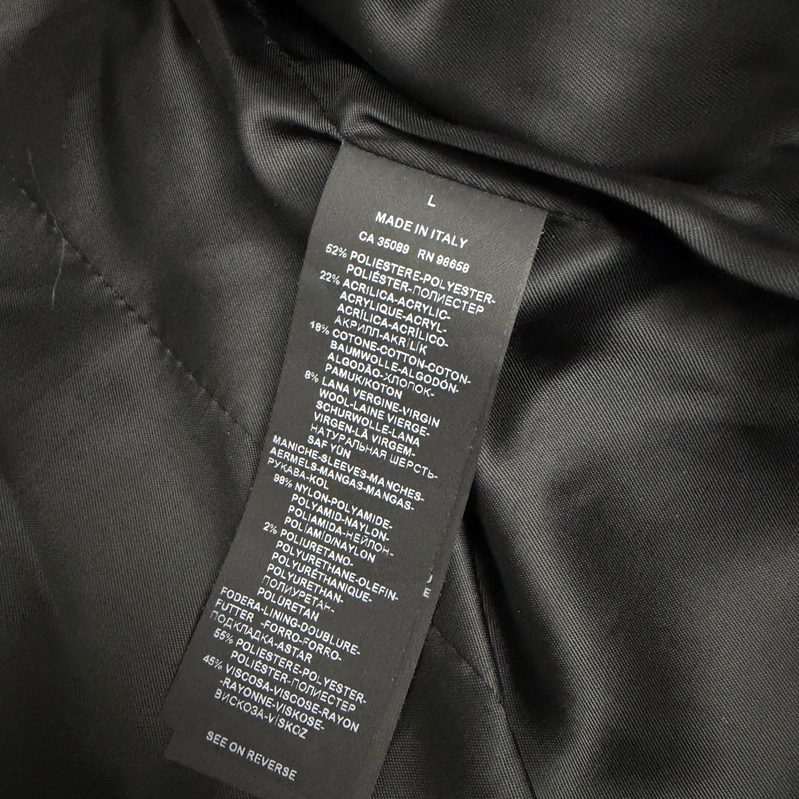 Paul & Shark $1,300 PAUL & SHARK Down Puffer Jacket Wool Coat Large Size L / US 10 / IT 46 - 8 Thumbnail