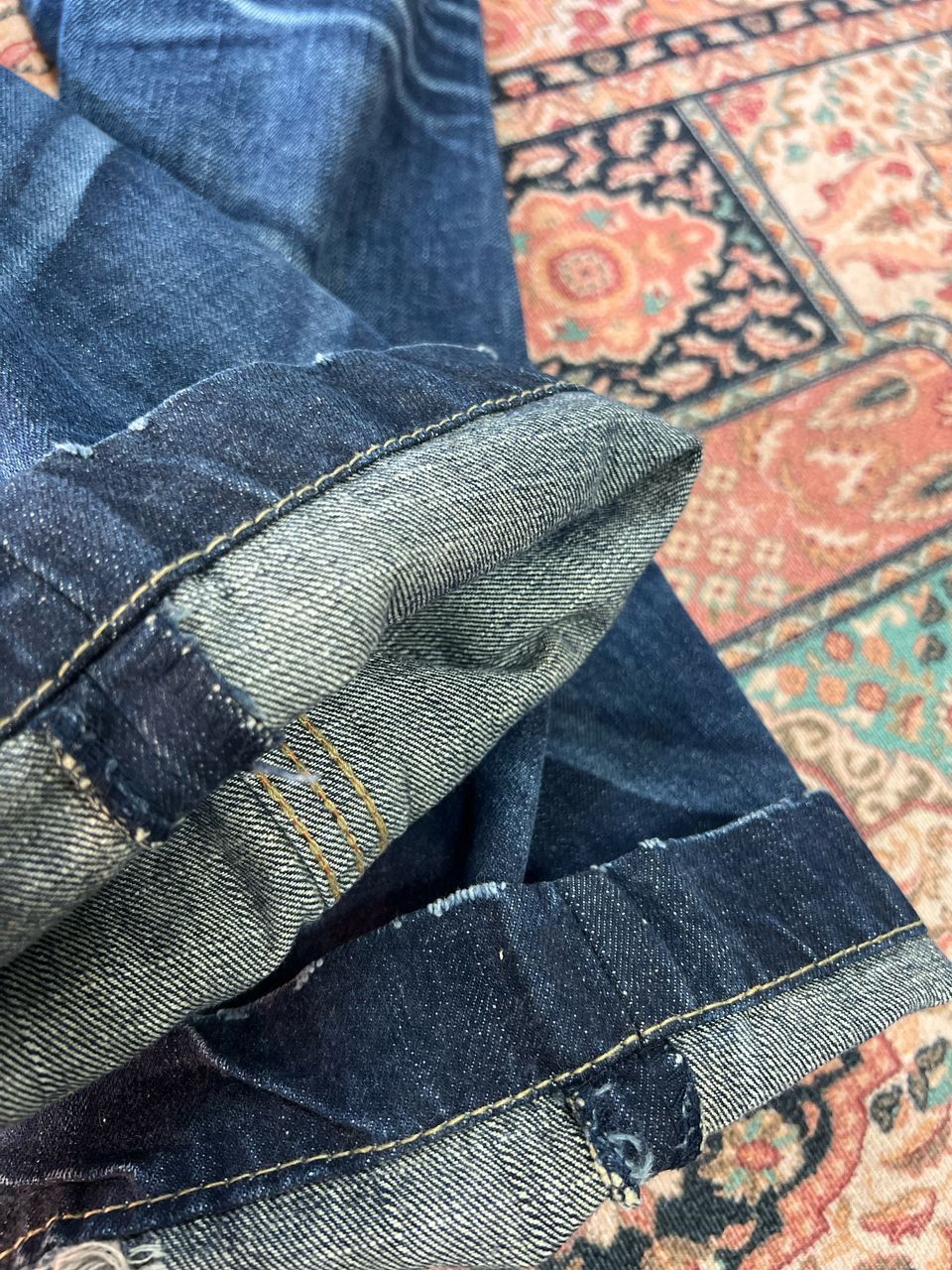 Japanese Brand Yoshitomo Nara Lolita Distressed Jeans Size US 31 - 14 Thumbnail