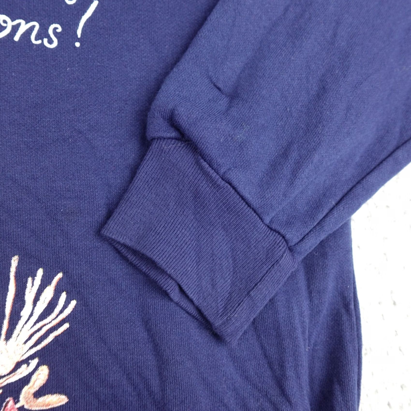 Basic Editions VINTAGE Basic Editions Sweater Womens 1X Blue Cat Animals Grandma Turtleneck Size XL / US 12-14 / IT 48-50 - 6 Thumbnail