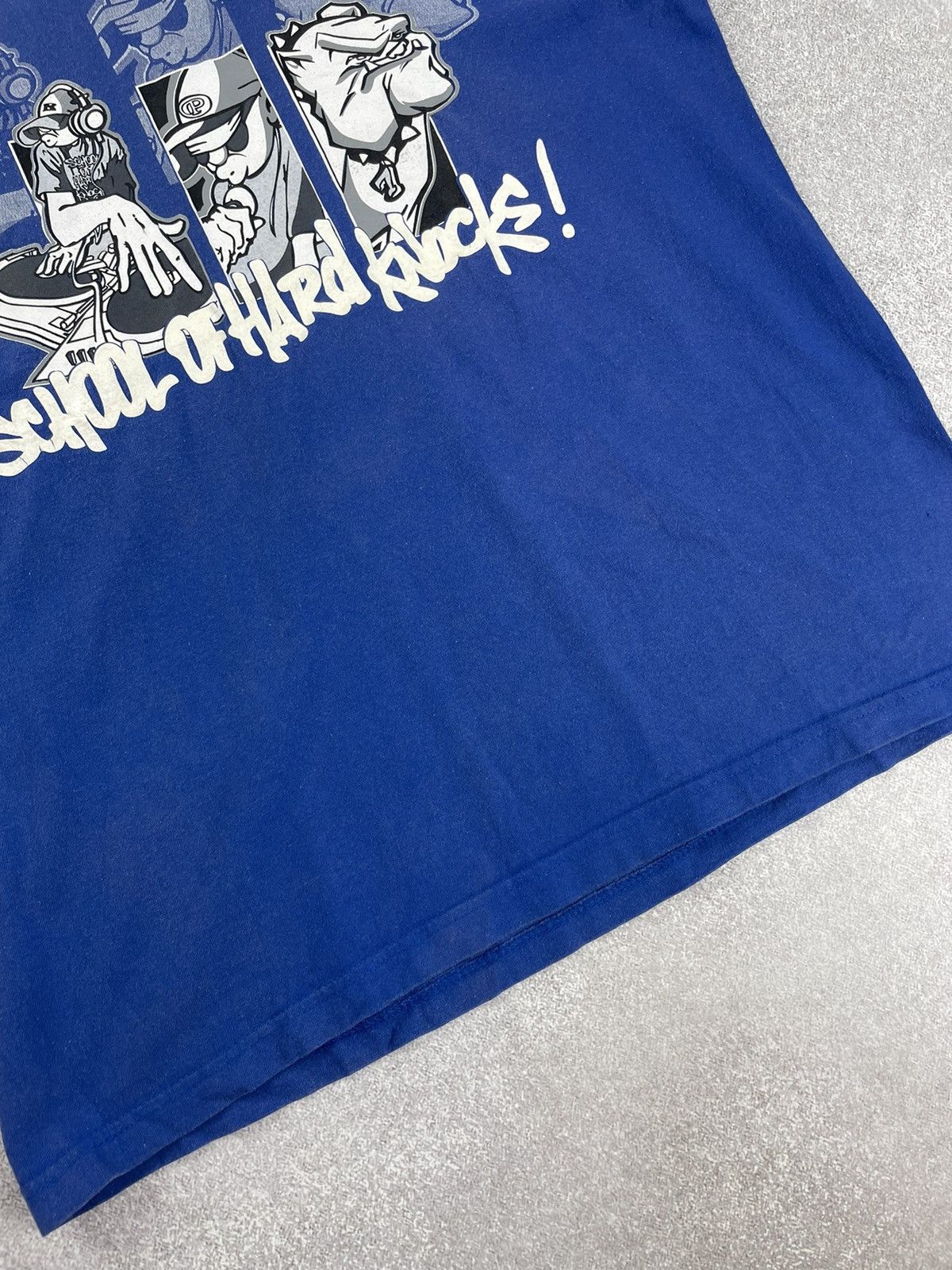 Japanese Brand × Vintage Vintage School Of Hard Knock Hip Hop Tee T Shirt Size US L / EU 52-54 / 3 - 3 Thumbnail